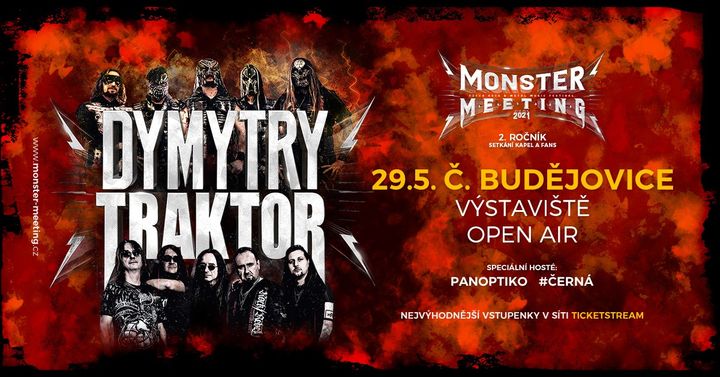 Monster Meeting CZ 2020 - překládáme na 2021 České Budějovice open air