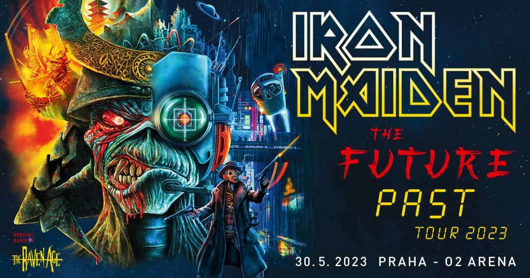 IRON MAIDEN - The Future Past Tour 2023