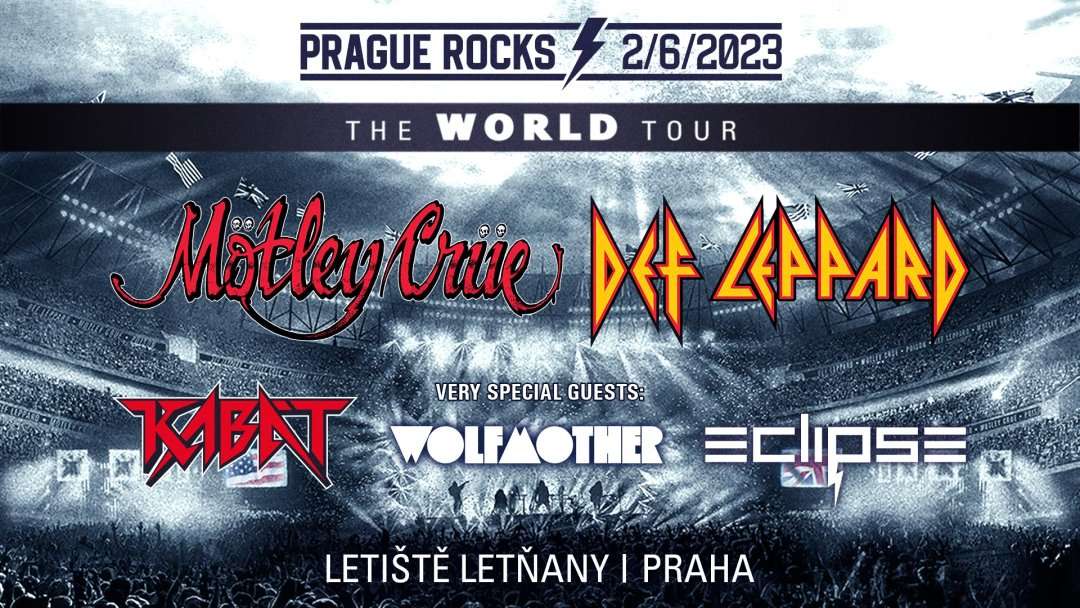 Prague Rocks: Mötley Crüe & Def Leppard & Kabát