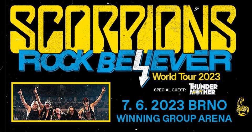 SCORPIONS - ROCK BELIEVER TOUR 2023