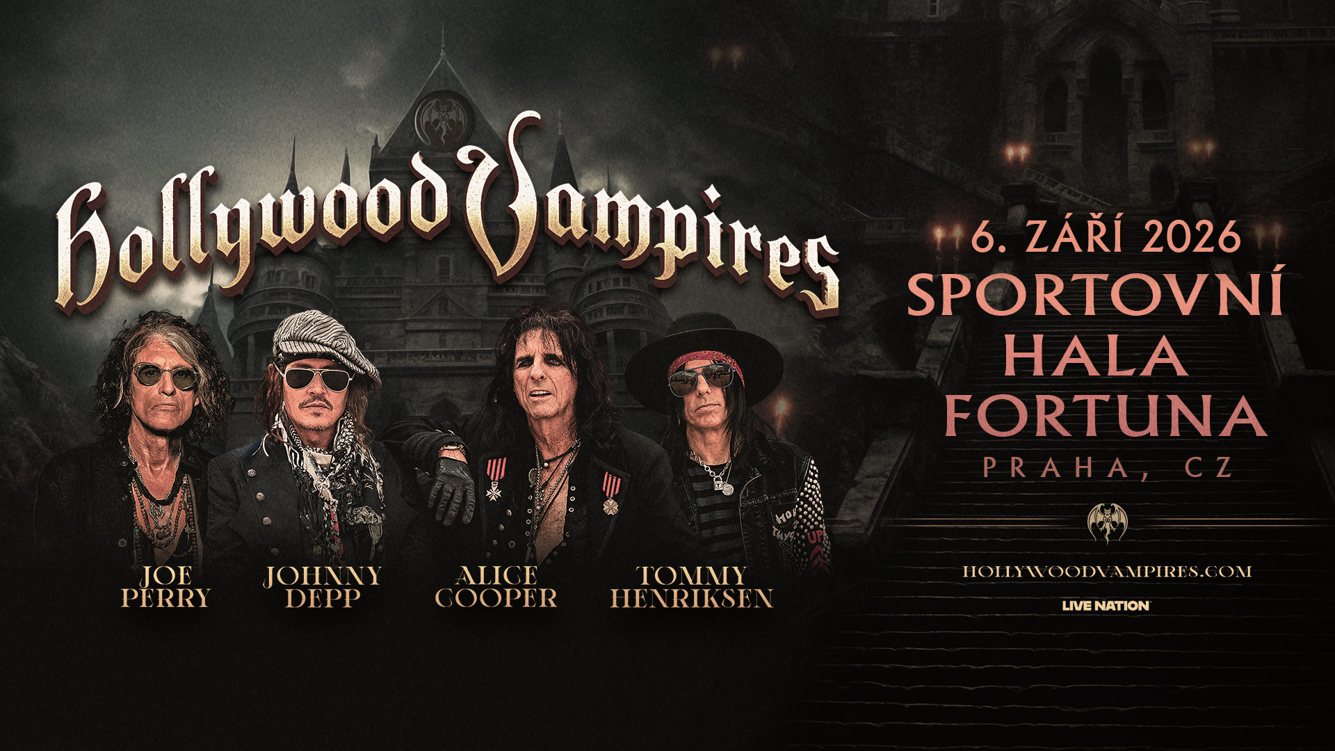 HOLLYWOOD VAMPIRES - UK & European Tour